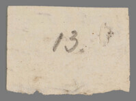 L 01250
<br/>
Label met opschrift
<br/>
<em>Escher von der Linth, Johannes Conrad (1767-1823)</em>